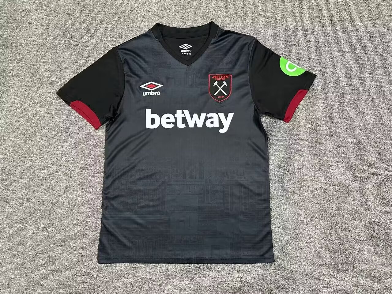 AAA Quality Westham 24/25 Away Black Soccer Jersey